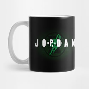 Cool Comic Book Superhero Movie Sports Lantern Logo Parody Mug